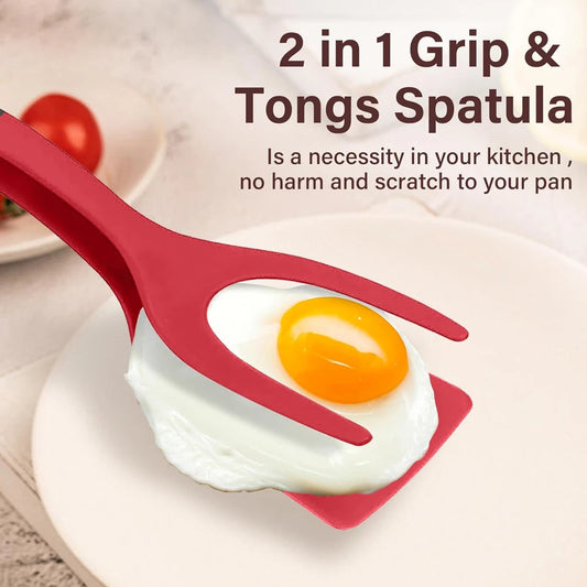 2 in 1 Grip Flip Spatula Clamp